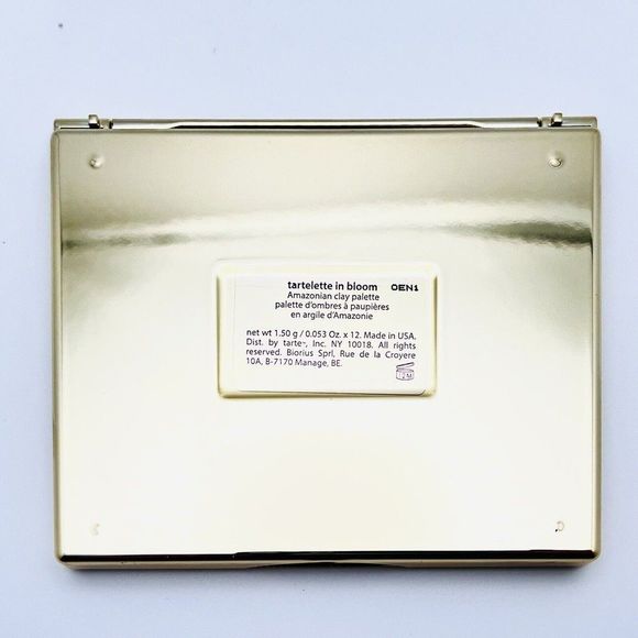 Tarte Tartelette IN BLOOM Eyeshadow Palette 12 Neutral Colors Shimmer-Matte-NEW - Picture 8 of 11